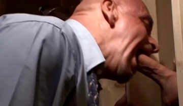 Jonathan Jarrett In Kneels And Worships Cocks While Others Jerk Theirs