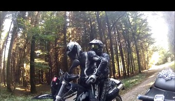 Germany biker outdoor cuming