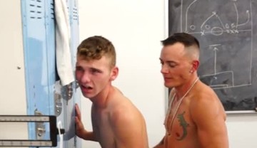 Coach Creampie's Jock asshole-[BoyBully]