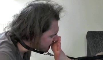 German master sneaker socks licking