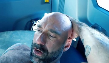 Hot Latino Jock Fist Fucks Drew Sebastian's Hairy Ass