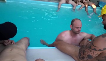 Anal on the Rooftop Bareback Party