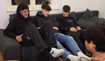 Master sneaker socks feet party