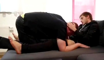 Teacher sucks german master cock